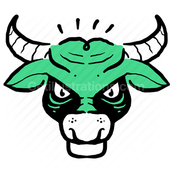 taurus, bull, animal, zodiac, horoscope, sign